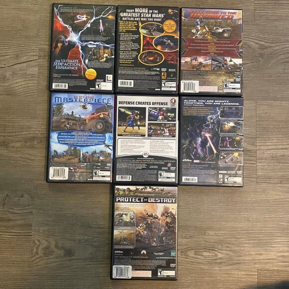 Lot of 7 PlayStation 2 PS2 Video Games - Star Wars, X-Men Legends, Transformers - Picture 6 of 9